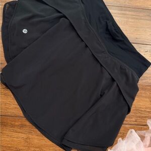 lululemon athletica Black A-Line Skirt